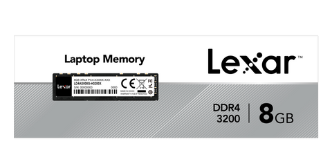 Lexar 8GB DDR4 3200 Laptop S0-DIMM Laptop Memory