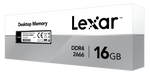 Lexar 16GB DDR4-2666MHz U-DIMM 288-pin Desktop Memory