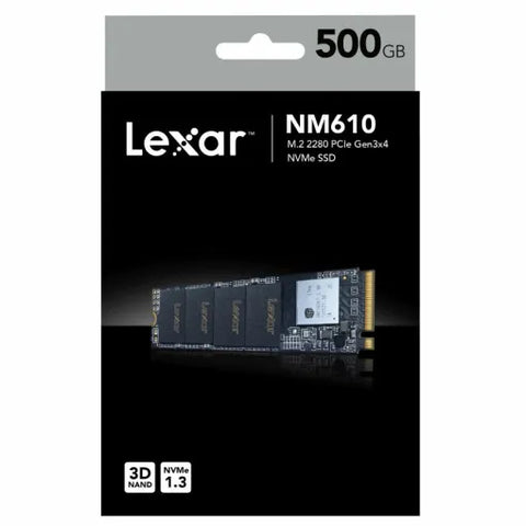 Lexar M.2 PCIe Gen3x4 NVMe 500GB SSD