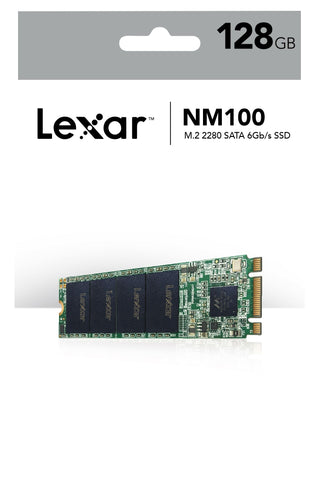 Lexar M.2 2280 SATA III Internal 128GB SSD Read Speed 550MBs